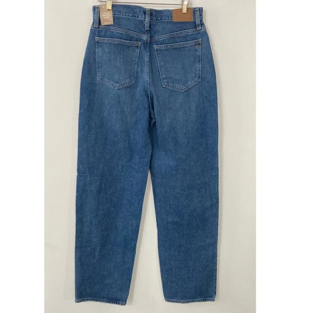Madewell Baggy Straight Jeans in Firthway Wash - Picture 6 of 9